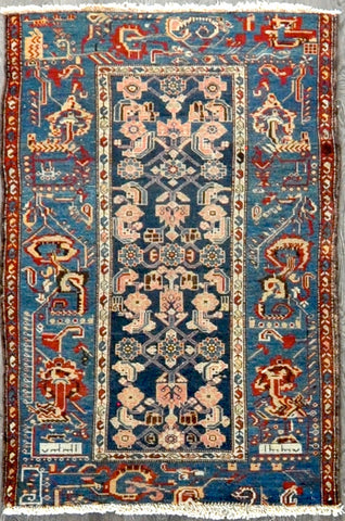 3.6x5.6 antique Persian malayer #51657