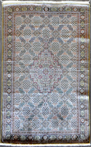 4.8x7.5 persian qum silk id:1586