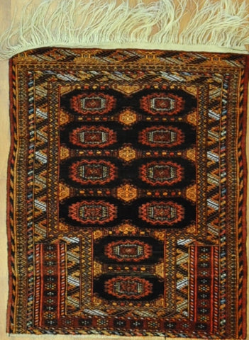 2.7x3.2 Persian antique turkaman #60354