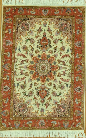 3.5x5.0 Persian tabriz 50 Raj #99835