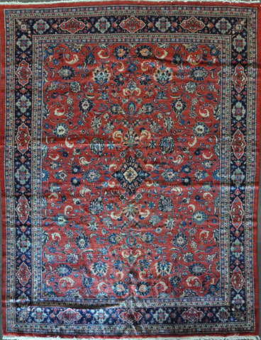 10.3x13.5 Antique Persian mahal #52861