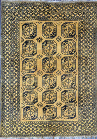 Rug Id: 80094 Antique Turkman 6.6x9.6