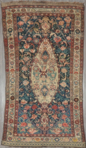 4.3x8.0 Persian antique bakhtiari #32273