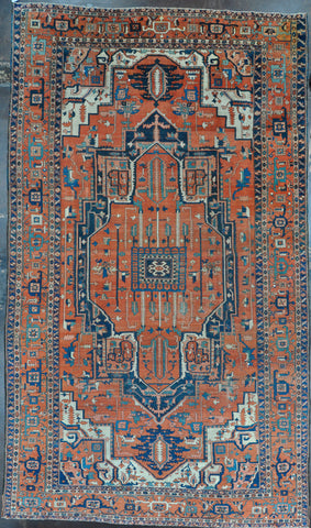 Rug Id: 86752 Antique Serapi 11.0x18.6