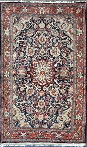 3.6x5.10 antique Persian sarouk #68659