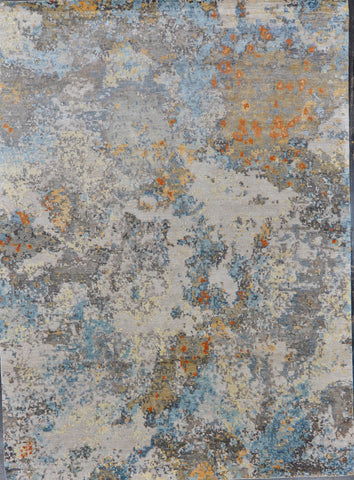 Rug Id: EH-08 Modern Silk 9x12
