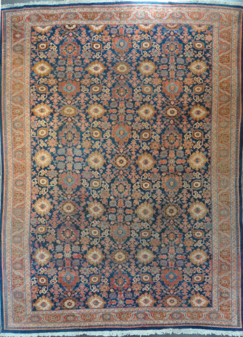 Rug ID 52162 Antique Sultan Abad 11x15 Circa: 1880's