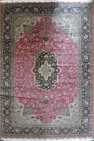 13x19.3 persian tabriz 60 Raj #90106