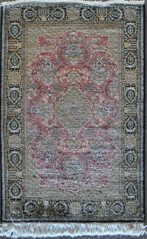 3.9x5.6 persian qum silk #50070