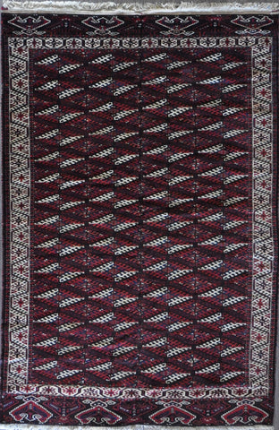 7.3x10.10 Antique persian turkamen #59914