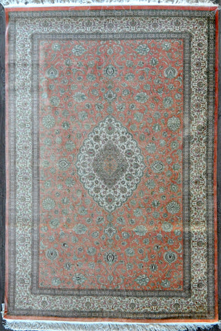 6.6x9.10 persian qum silk #44998