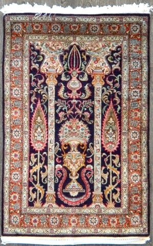 2.6x3.10 persian qum silk #64083 Sold