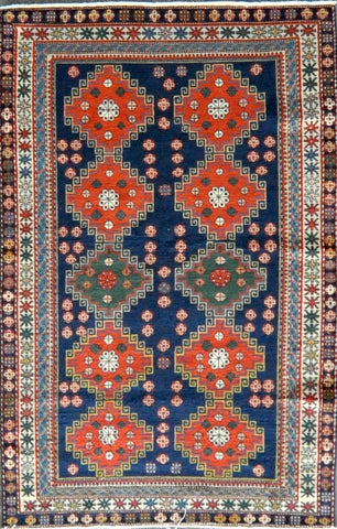 4.2x6.6 Persian antique shiravan #94217