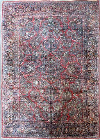 10x13.10 persian antique sarouk #35246
