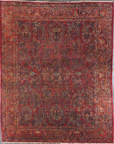 8.0x9.9 Antique sarouk #12249Sold