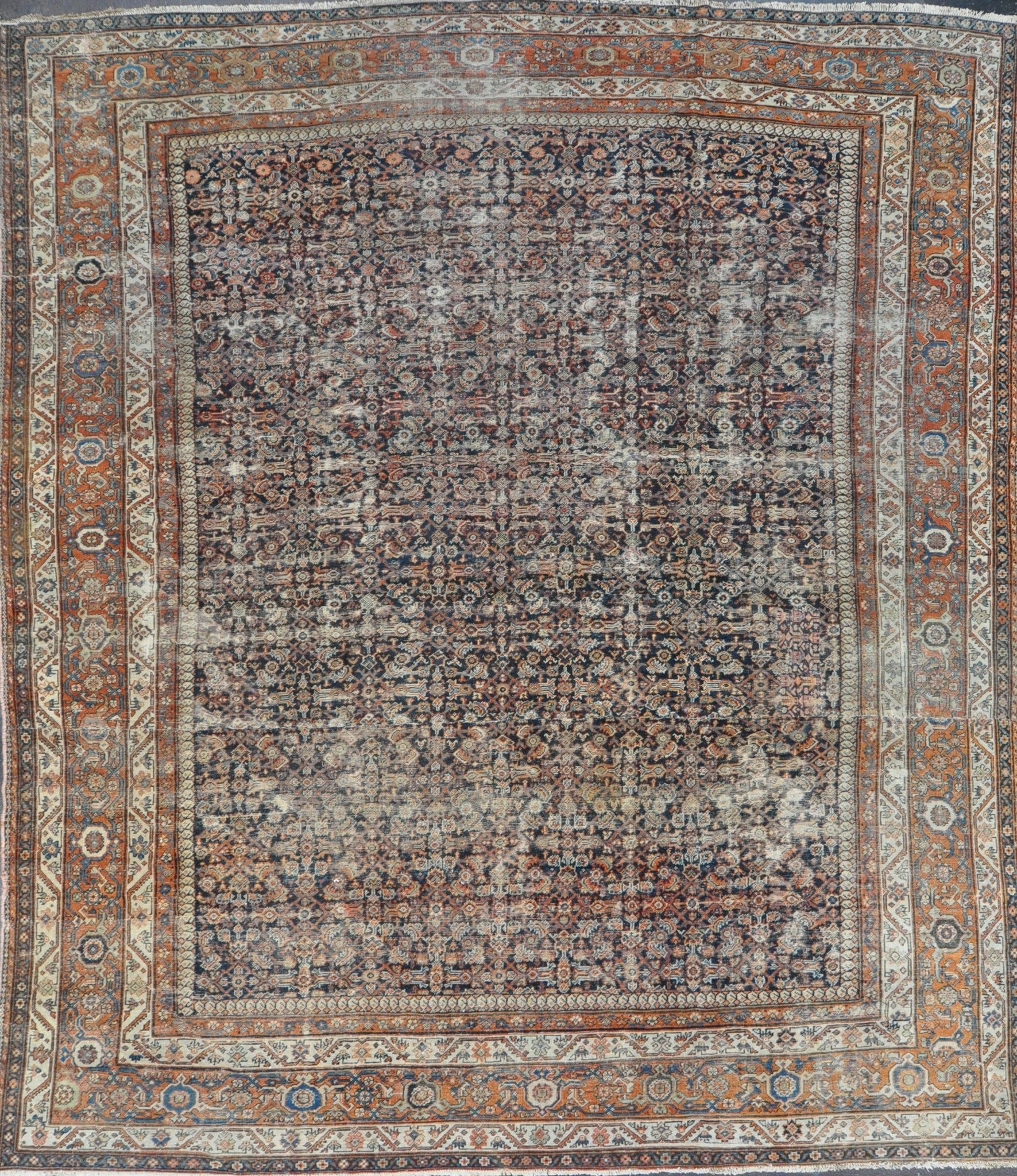 11.3x14 Persian antique sultanabad Circa 1870's #44844 Sold