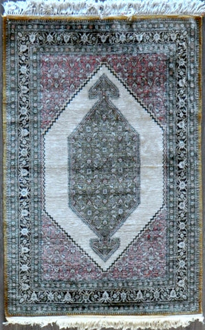 3.6x5.3 persian qum silk #21115