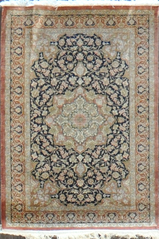 2.7x3.10 persian qum silk #14961