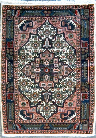 3.7x5.0 antique Persian hamadan #77731
