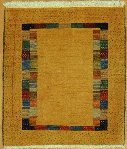 2.5x2.9 Persian gabbeh #73001 Sold