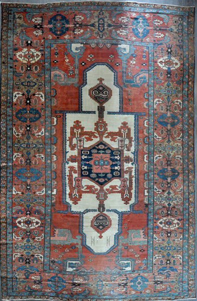 2.5x4.0 persian bijar #66450 – Amir Rug Gallery