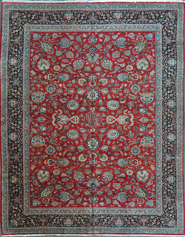 10.2x13.1 Persian kashan #63197