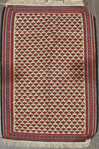 3.7x5.1 Persian kilim #56874