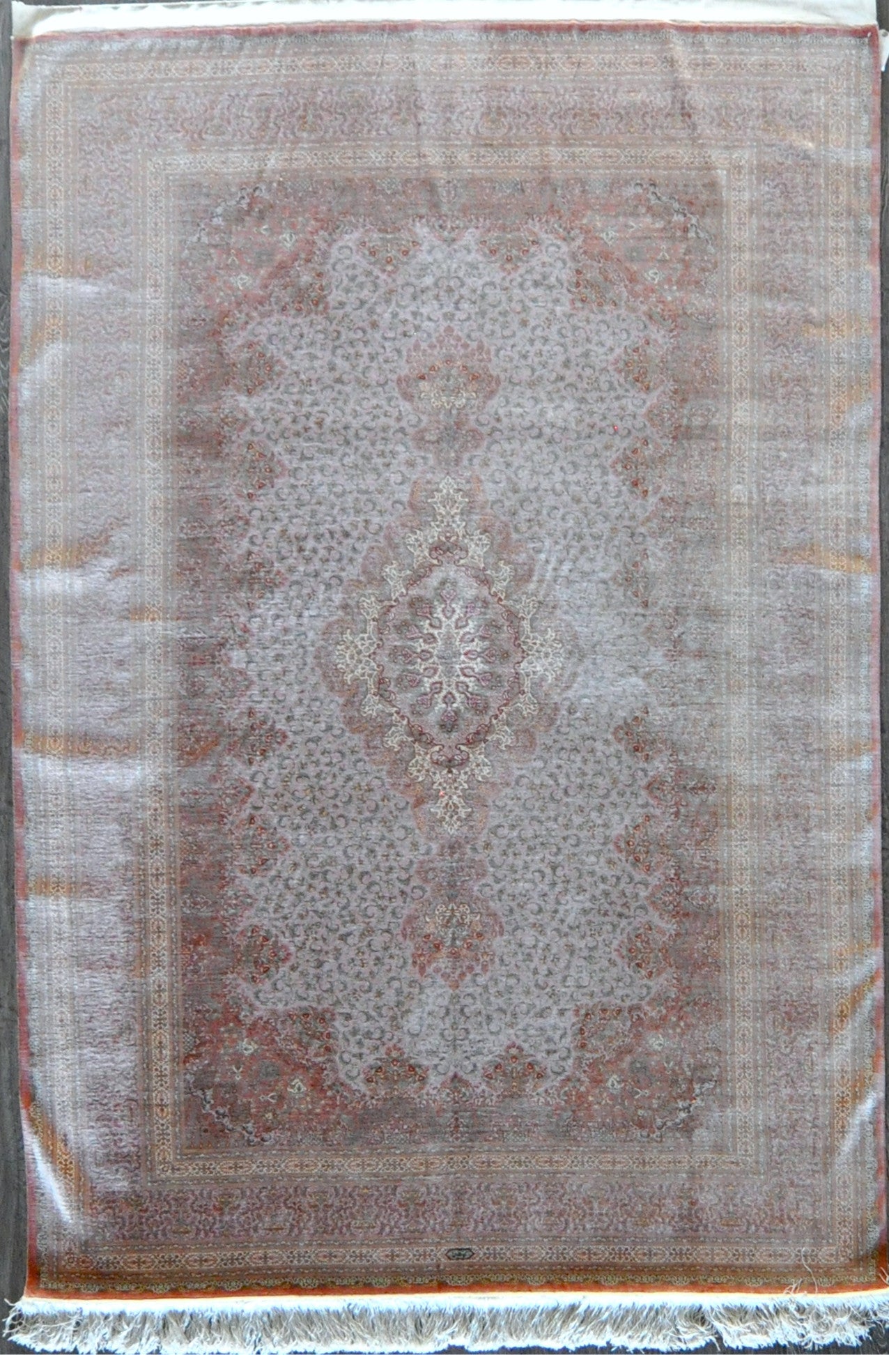 6.6x9.10 persian qum silk #12045