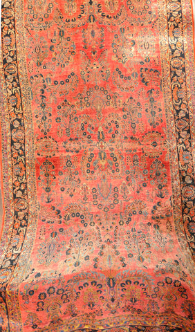 #30105 Antique Sarouk 12x24