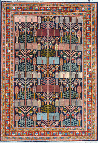 Rug Id: 31623 Persian bakhtiari 7.2x10.2