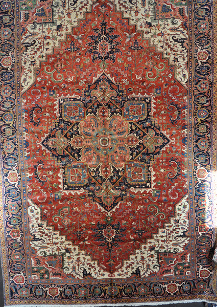 2.5x4.2 antique turkman wool #84079 – Amir Rug Gallery