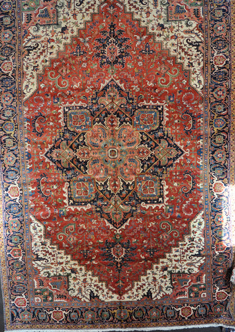 Rug Id: 3356 Persian Heriz 13.0x19.1