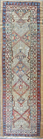 3.8x13.7 Persian antique sarab #19716