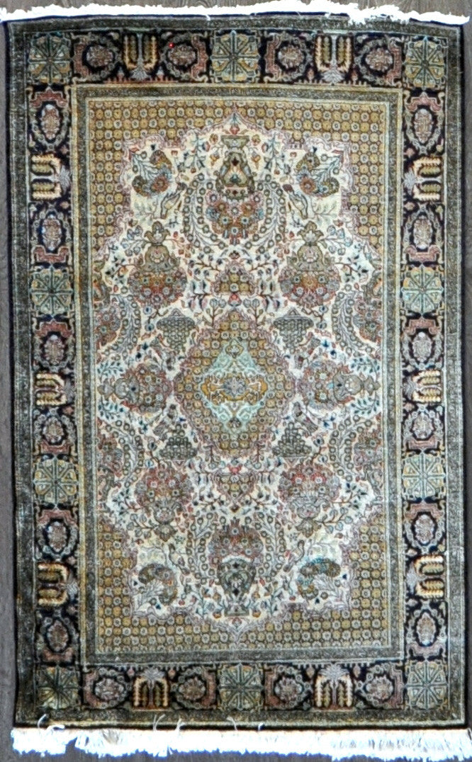 3.5x5.3 persian qum silk #30220