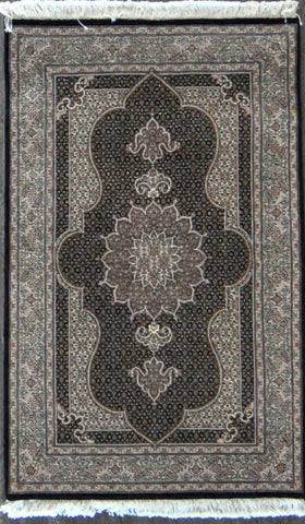 3.3x5.3 persian tabriz wool & silk #75958