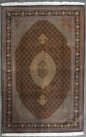 6.9x10.4 Persian  tabriz fish #70436