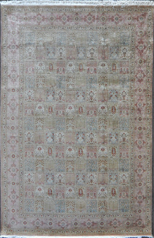 6.9x10 persian qum silk #20004 Sold