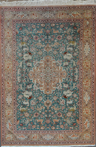 6.8x9.6 Persian qum #13570