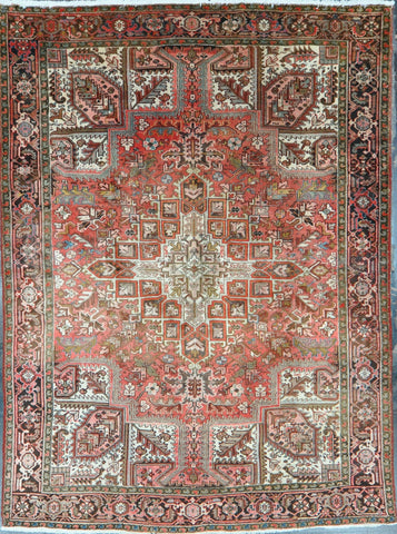 Rug Id; 4210 Persian heriz 8.3x11.3