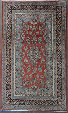 6.5x10.9 Antie Persian kashan #18204