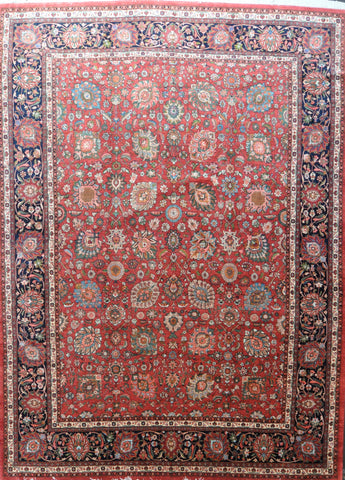 45588 Antique Tabriz Des 10.0x13.6
