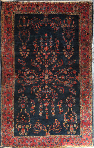 Rug Id: 47261 Antique Persian sarouk 4x6.5