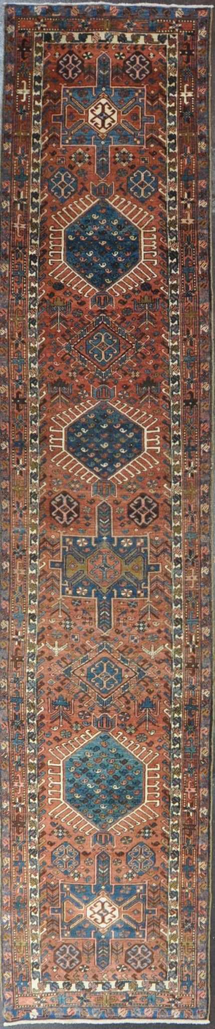 Rug Id: 47908 Antique Persian Heriz 3.0x14.1