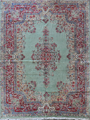 9.10x12.9 persian kerman #35822