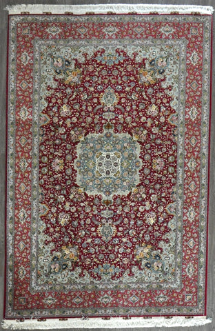 6.7x10 persian tabriz 80 Raj#15112