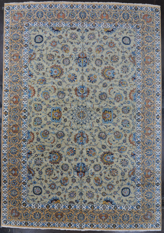 11.7x16.8 antique  persian kashan #58577