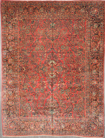 8.7x11.4 persian sarouk #30456 Sold