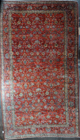 Rug No: 56994 Antique Persian Sarouk Mohajeran 10.3x17.9