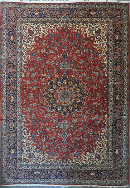 2.5x4.2 antique turkman wool #84079 – Amir Rug Gallery