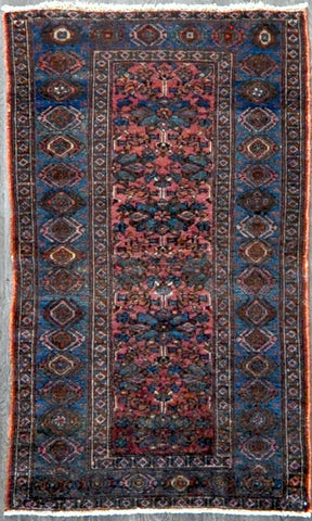 3.6x5.10 antique Persian hamedan #86281 Sold
